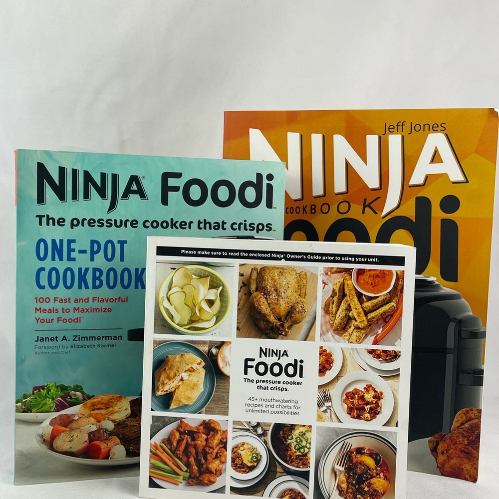 Ninja Foodi One-Pot Cookbooks Set of 3